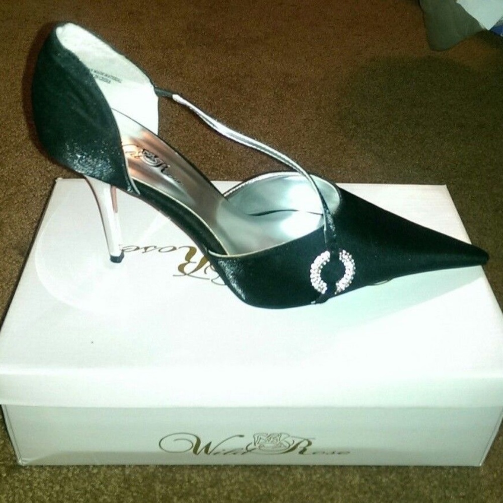 Wild Rose Halle08 US Women's Size 10M High Heels - Picture 1 of 4